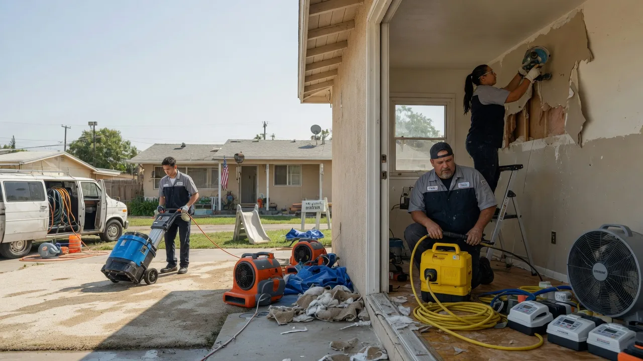 Water Damage Restoration in Hutchinson, PA near me